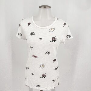 Forever21 Roller Skates and Eggs T-shirt